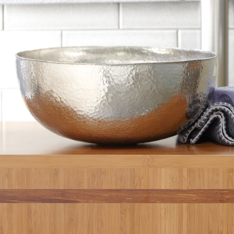 Native Trails Maestro Metal Circular Vessel Bathroom Sink Wayfair