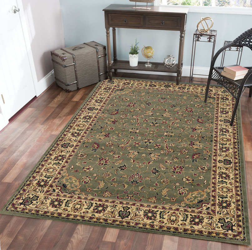 Threadbind Columbus Yellow/Ivory Area Rug & Reviews Wayfair