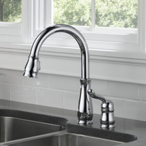 Delta Leland Single Handle Pull Down Standard Ki..