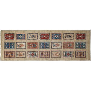 One-of-a-Kind Ziegler Hand-Knotted Ivory Area Rug