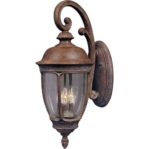 Diahann 3-Light Outdoor Wall Lantern