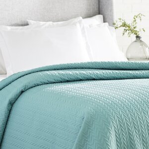 Brott Contemporary Solid Coverlet