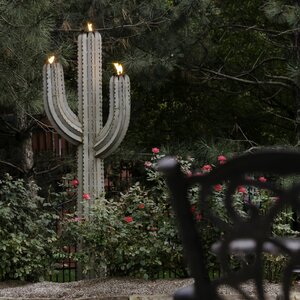 Saguaro Cactus Garden Torch
