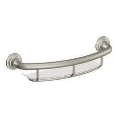 Homecare By Moen 16 Grab Bar With Shelf Reviews Wayfair 16 Grab Bar With Shelf