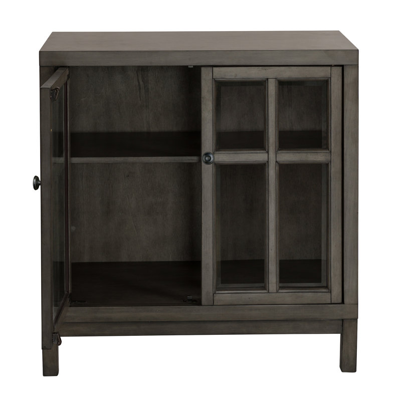 Madison Park Signature Helena 2 Glass Door Credenza & Reviews Wayfair.ca