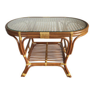 Indoor Rattan Coffee Table Wayfair Quickview