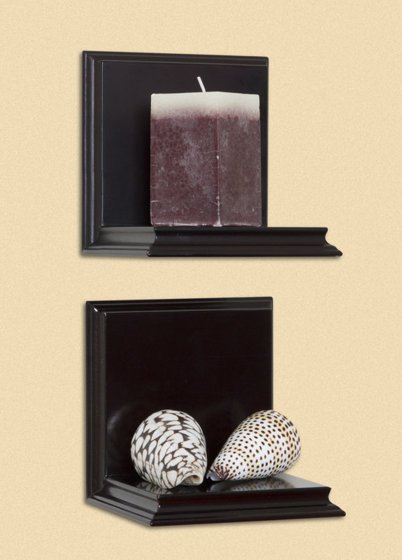 Woodland Home Decor Sconce 2 Wall Shelf Set & Reviews Wayfair