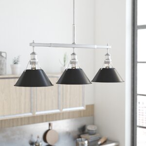 Weatherford Linear 3-Light Kitchen Island Pendant