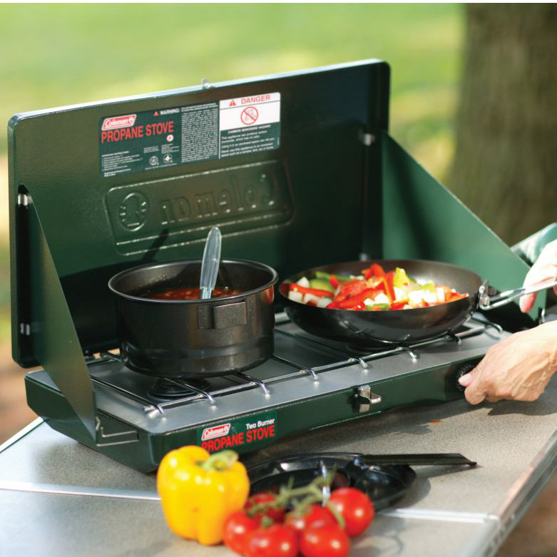 Coleman PerfectFlow 2-Burner Propane Stove & Reviews | Wayfair