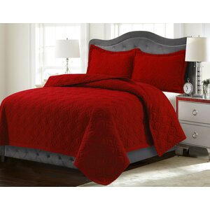 Coalton Solid or Printed Oversized Quilt Set