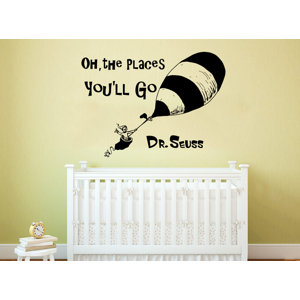 Dr Seuss Oh the Places You'll Go Wall Decal