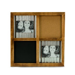 Chalkboard Corkboard Combo Wayfair Ca Carpenter Wall Frame Blackboard Cork Board Picture