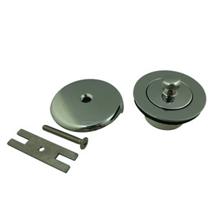 Made to Match Lift and Turn Tub Drain With Overflow