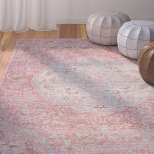 Chauncey Pink Area Rug