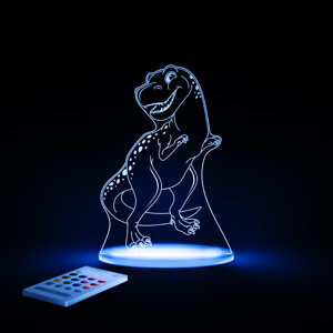 Aloka Starlight T-Rex LED 3-Light Night Light with Remote Control