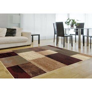 Colette Contemporary Brown Area Rug