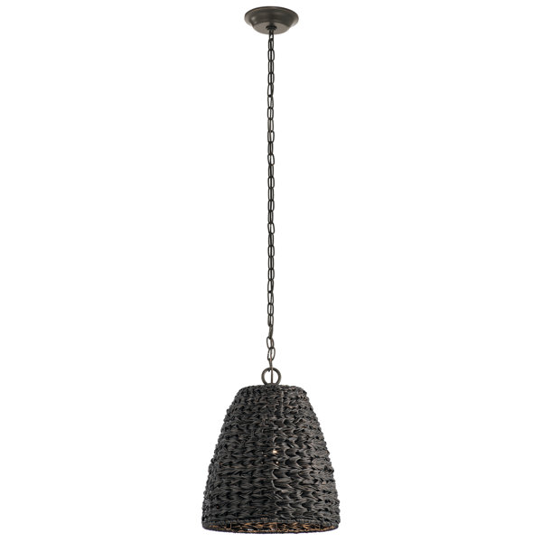 Modern Contemporary Outdoor Wicker Pendant Light Allmodern