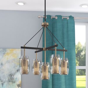 Depp 5-Light Shaded Chandelier