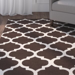 Blaisdell Brown Geometric Stella Area Rug