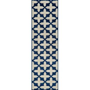 Craine Navy Indoor/Outdoor Area Rug