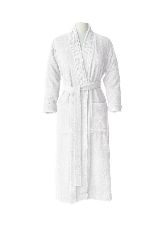 Nine Space Pleated Bathrobe & Reviews | Wayfair