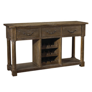 Sofa Table With Wine Rack Wayfair Quickview