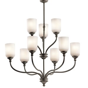 Kayleigh 9-Light Shaded Chandelier