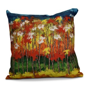 Brookfield Floral Outdoor Throw Pillow