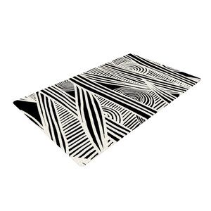 Emine Ortega Graphique Black/White Area Rug