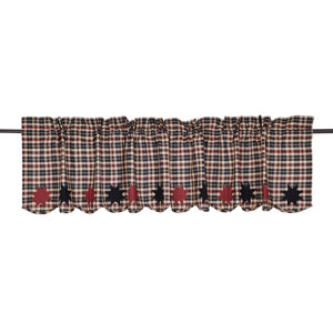 Robichaux Scalloped Curtain Valance