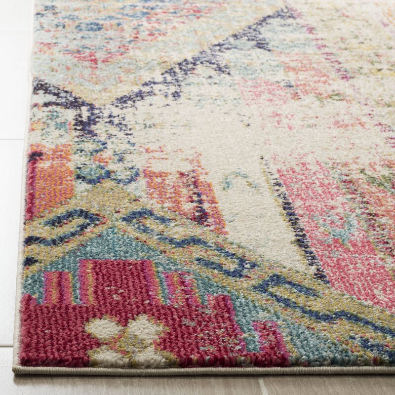 Newburyport Beige/Orange Area Rug & Reviews | AllModern