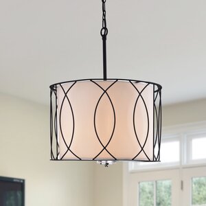 Weyant 3-Light Drum Pendant