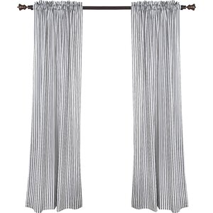 Pin Stripes Single Curtain Panel