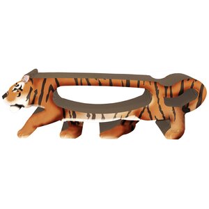 Scratch ‘n Shapes 2 Piece Tiger Recycled paper Scratching Board