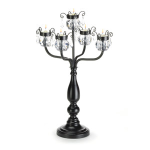 Grand Ebony Candelabra