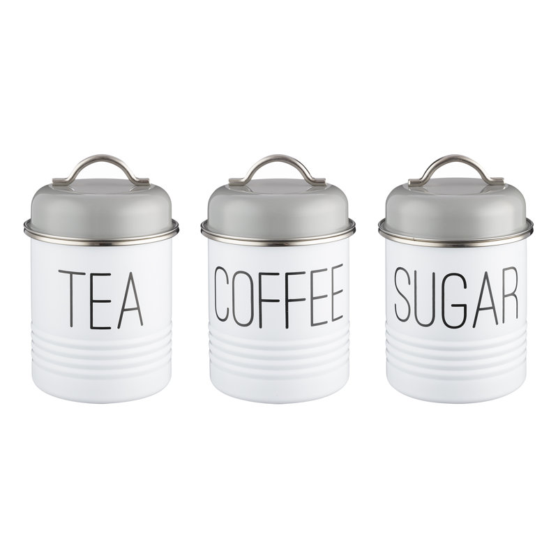 Typhoon Vintage Mayfair 3 Piece Coffee, Tea & Sugar Jar ...