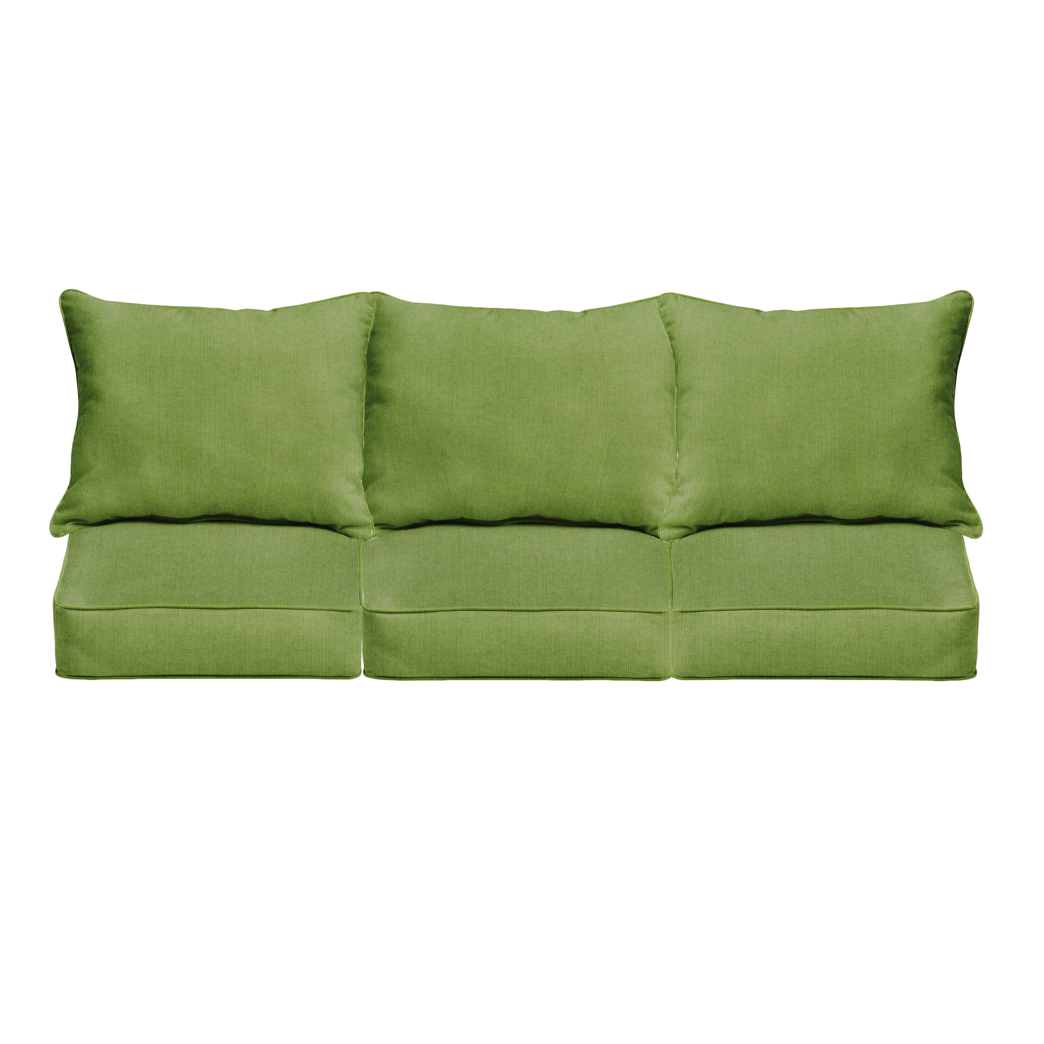 Indoor 6 Piece Sunbrella Sofa Cushion Set