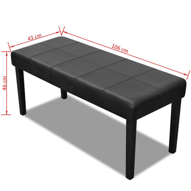 Home Etc Gepolsterte Schlafzimmerbank aus Kunstleder | Wayfair.de Home Etc Gepolsterte Schlafzimmerbank aus Kunstleder | Wayfair.de