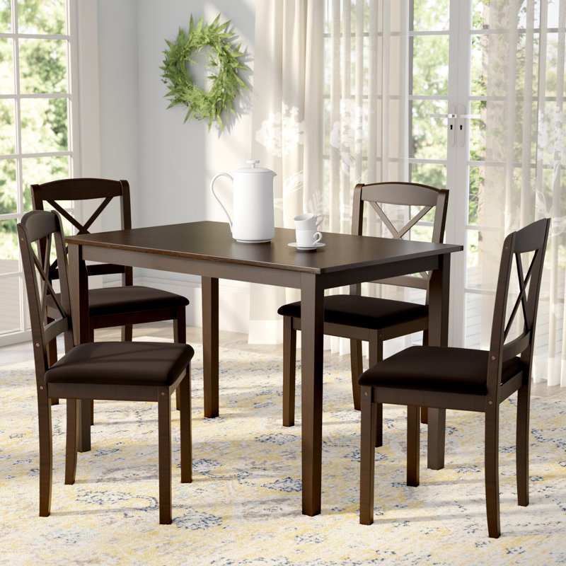 5 Piece Dining Sets august grove scarlett 5 piece dining set & reviews | wayfair 5 Piece Dining Sets august grove scarlett 5 piece dining set & reviews | wayfair