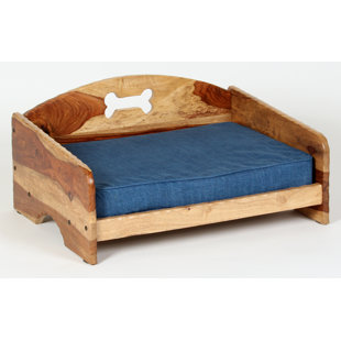 Wood Dog Bed Frame Wayfair Craig Dog Bed With Orthopedic Foam Mattress