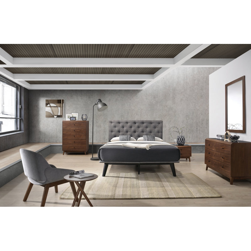 George Oliver Cottone Modern Platform 4 Piece Bedroom Set Wayfair Cottone Modern Platform 4 Piece Bedroom Set