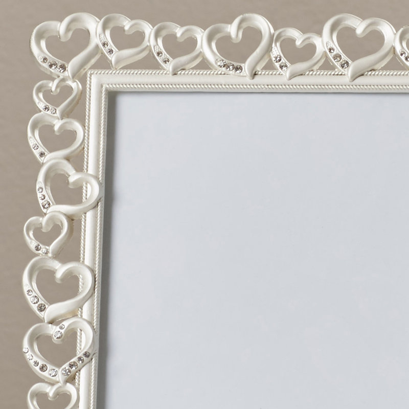 Timeless Frames Silver Hearts Picture Frame & Reviews Wayfair