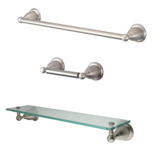 Bathroom Hardware Sets You Ll Love Wayfair Heritage 3 Piece Bathroom Hardware Set