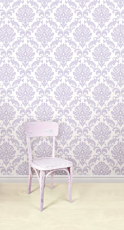 WallPops Purple Ariel Peel And Stick Wallpaper Roll Reviews WallPops Purple Ariel Peel And Stick Wallpaper Roll Reviews