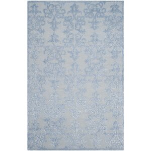 Dickinson Hand-Tufted Blue Area Rug