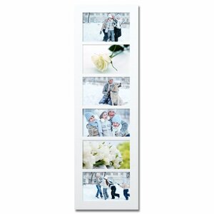 6 Slot Wood Collage Picture Frame