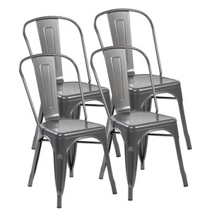 Stacking Patio Dining Chair (Set of 4)