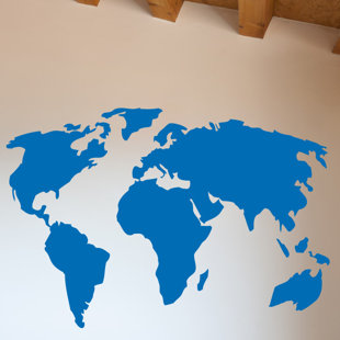 Old World Map Wall Decal Wayfair Quickview