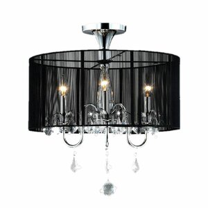 Griffith 3-Light Drum Chandelier