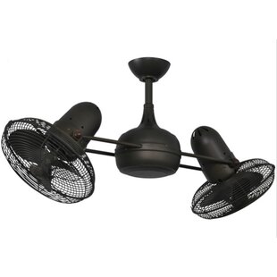 17 Stories 39 Valerian 6 Blade Led Ceiling Fan With Wall